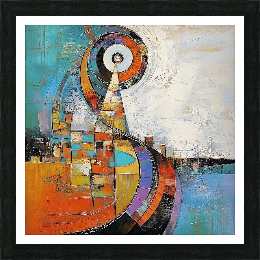 Abstraction VIII Picture Frame print