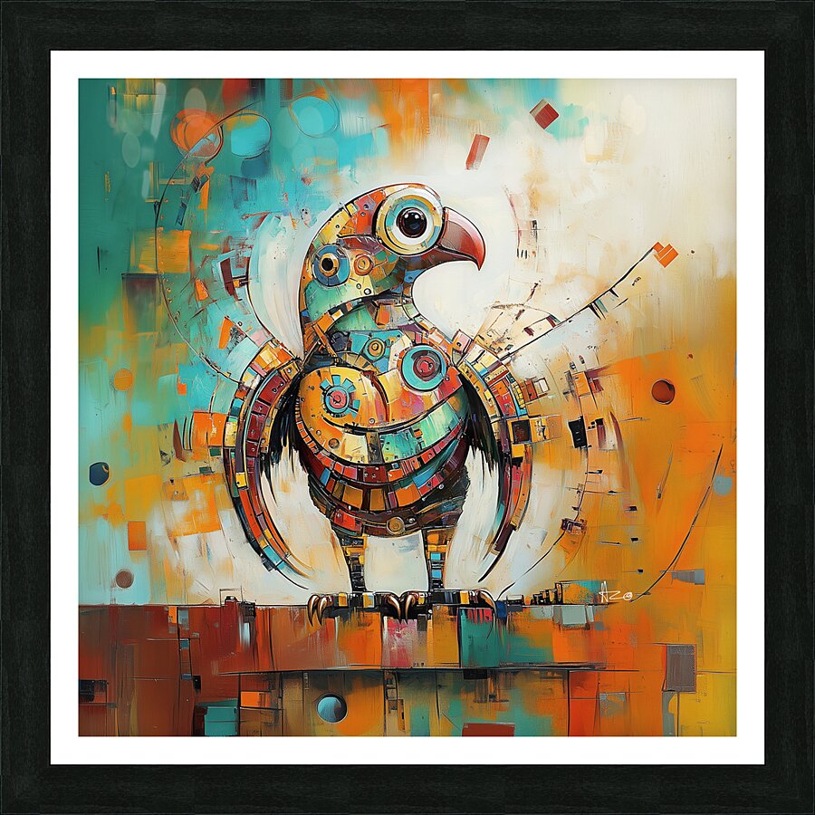 Falcon Picture Frame print