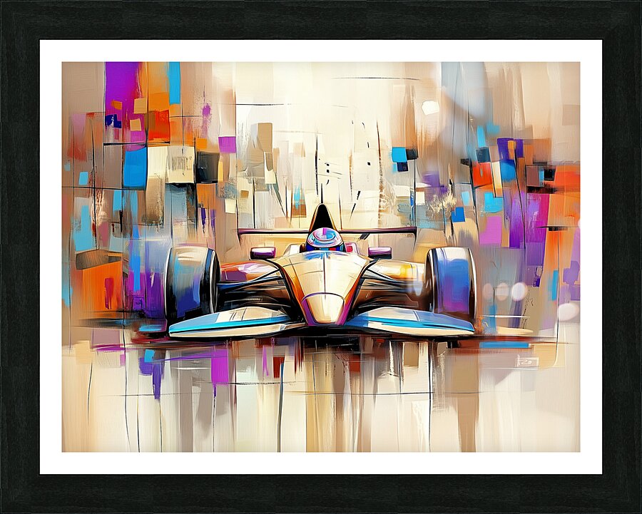 On track Picture Frame print