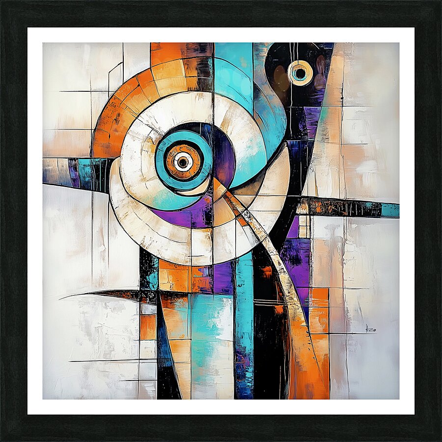 Abstraction IX Picture Frame print