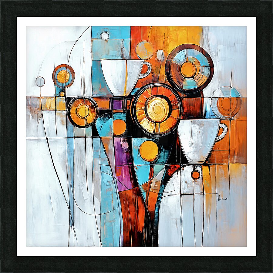 Mocaccino Twist Picture Frame print
