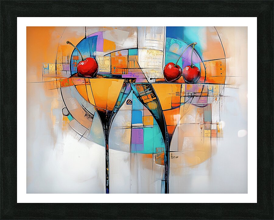 Cherry Cocktails Picture Frame print