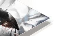 Under torrential downpour HD Metal print