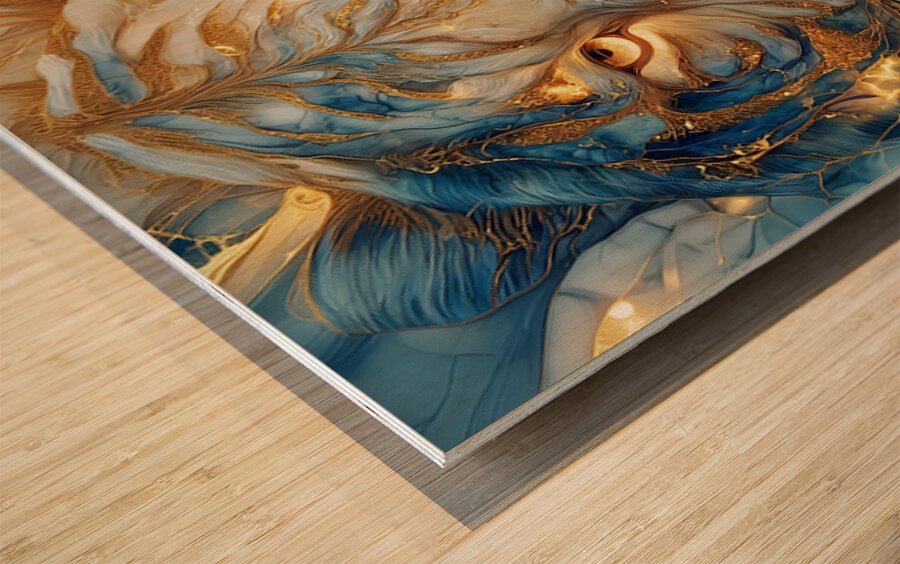 Tiger One Wood print