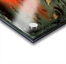 Enchanted Harbor at Dusk: A Wax Art Odyssey Acrylic print