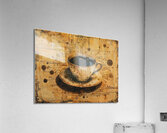 Digital Renaissance: Coffee Cup Revival 4 Acrylic Print