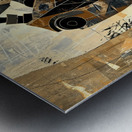 The Jazzbot: A Mechanical Melody Metal print