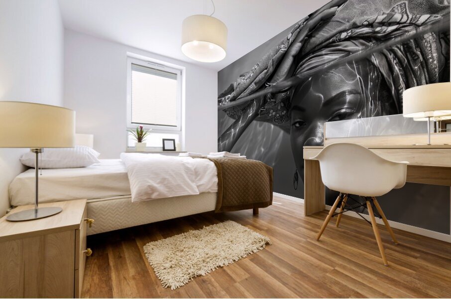 Eternal Echoes: Reflections of Heritage Mural print