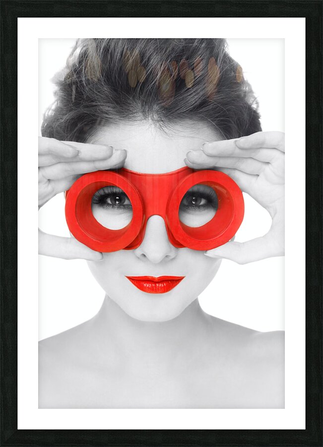 Monochrome Chic: Redefined Elegance Picture Frame print