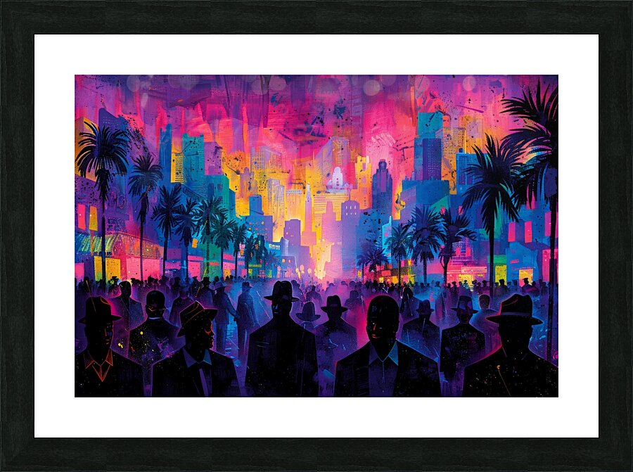 Jazzed Pop: A Harlem Renaissance Revival Picture Frame print