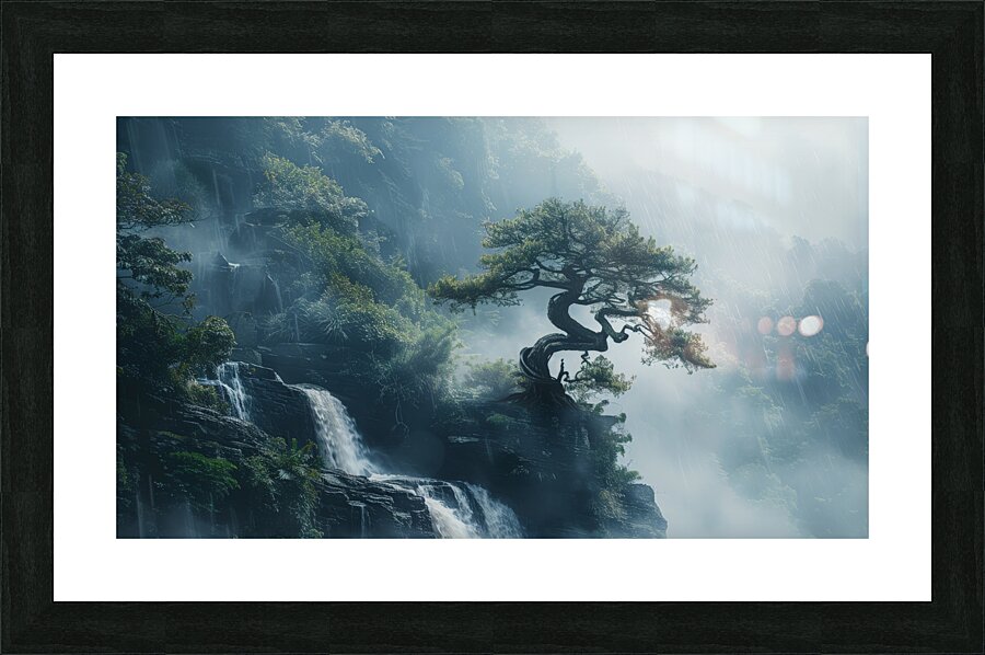 Eternal Convergence: Symphony of Nature Picture Frame print