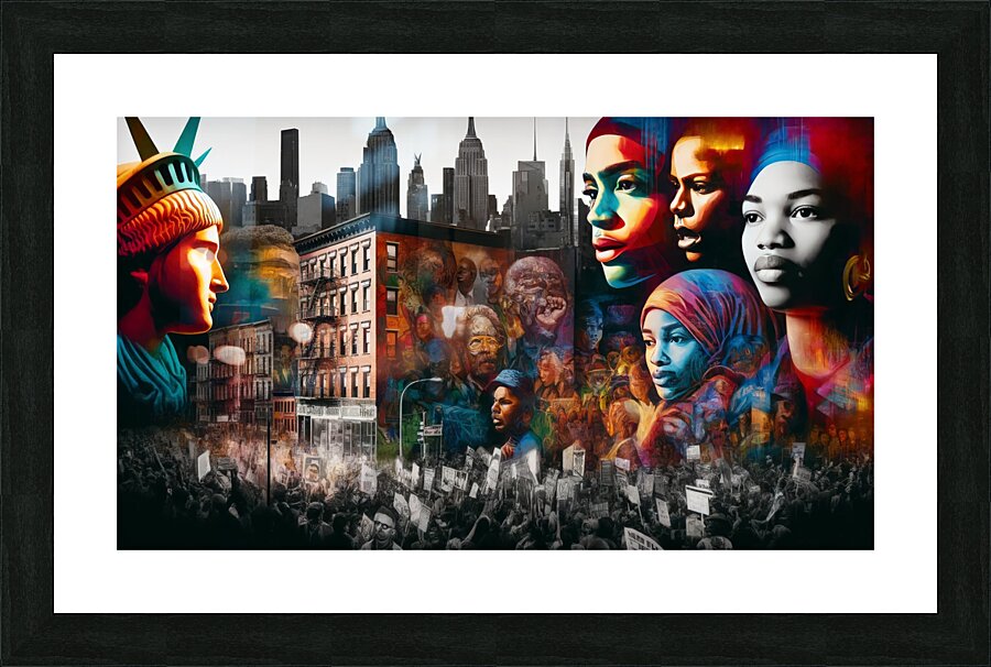 Urban Uprising: The Voice of Street Art Picture Frame print