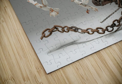 Liberations Embrace: Chains Transformed ArtisticAlkhemy AI puzzle