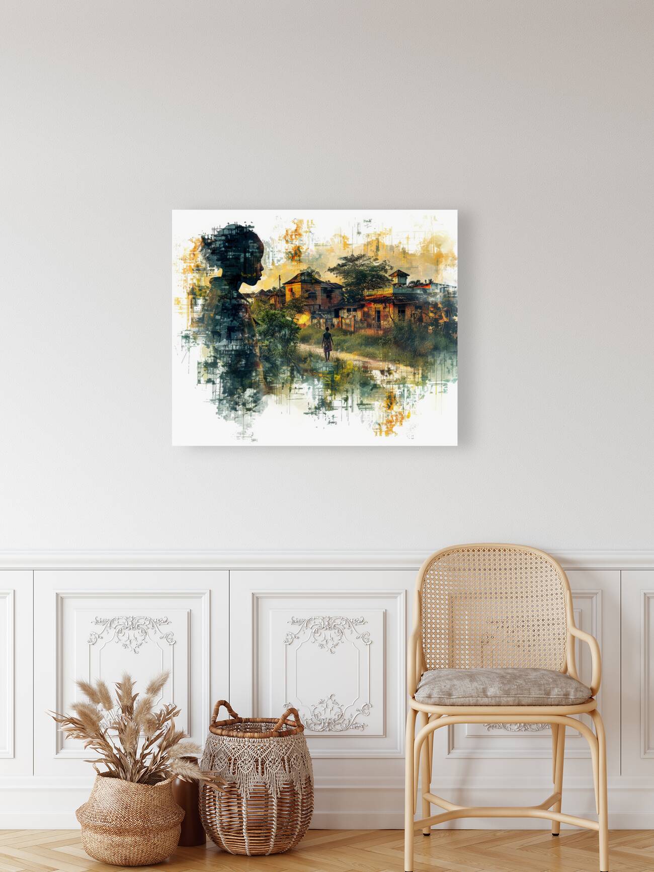 Digital Streams Watercolor Dreams: Visions of African-American Essence Reproduction