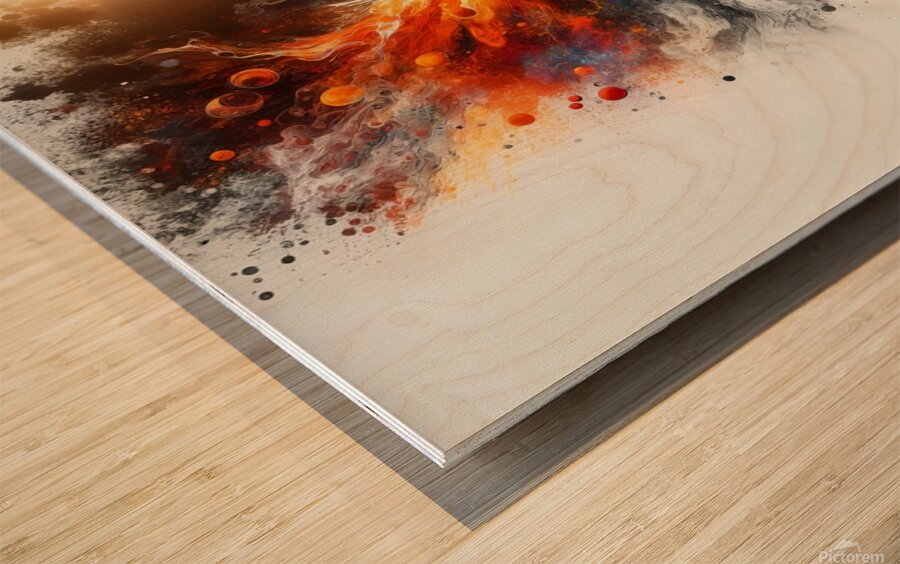 Eternal Rebirth Wood print