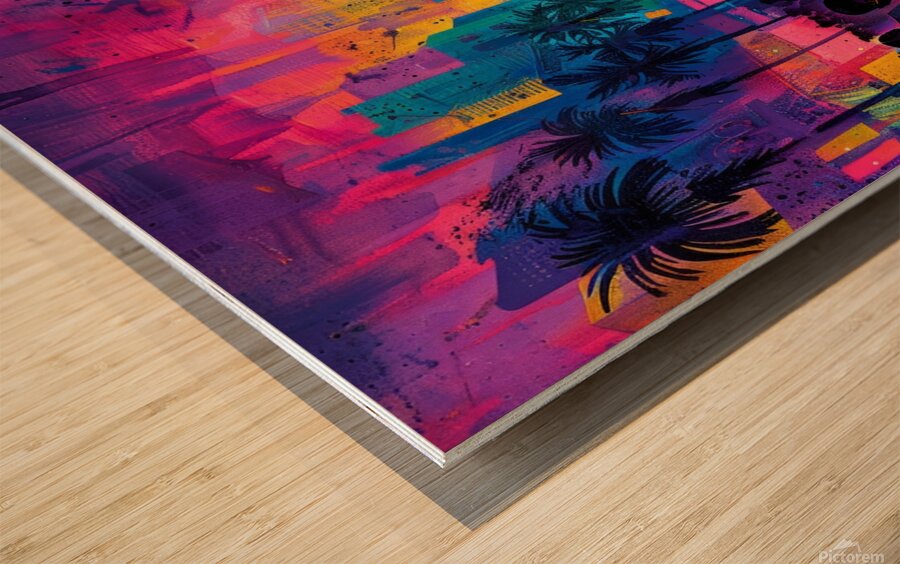 Jazzed Pop: A Harlem Renaissance Revival Wood print