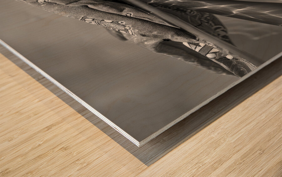 Eternal Echoes: Reflections of Heritage Wood print