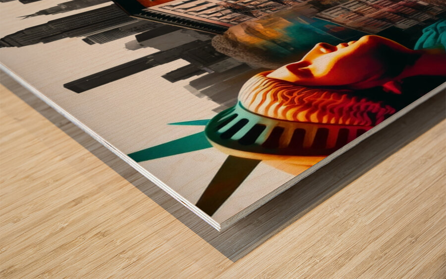 Urban Uprising: The Voice of Street Art Wood print