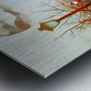 The Black Garden  Metal print