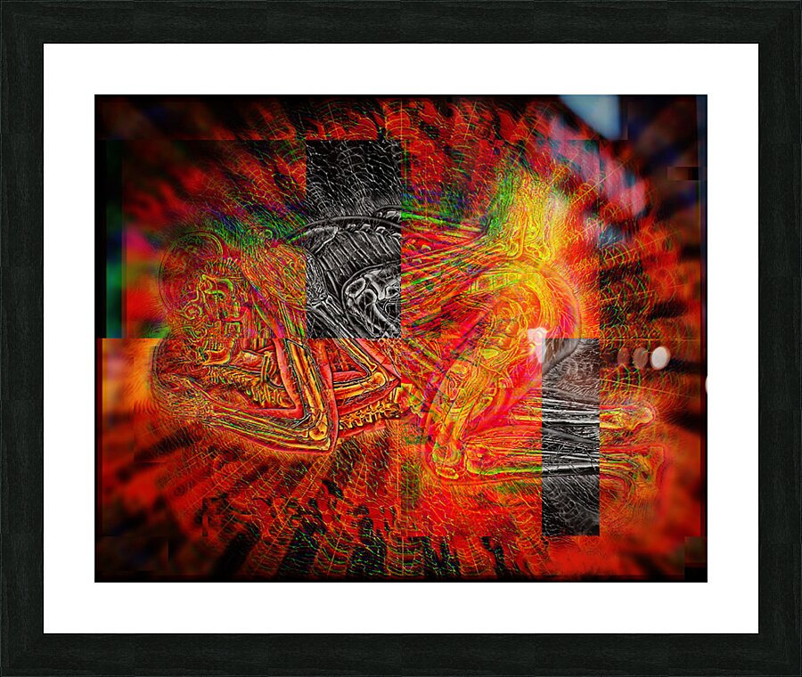 Sexual Energy  Picture Frame print