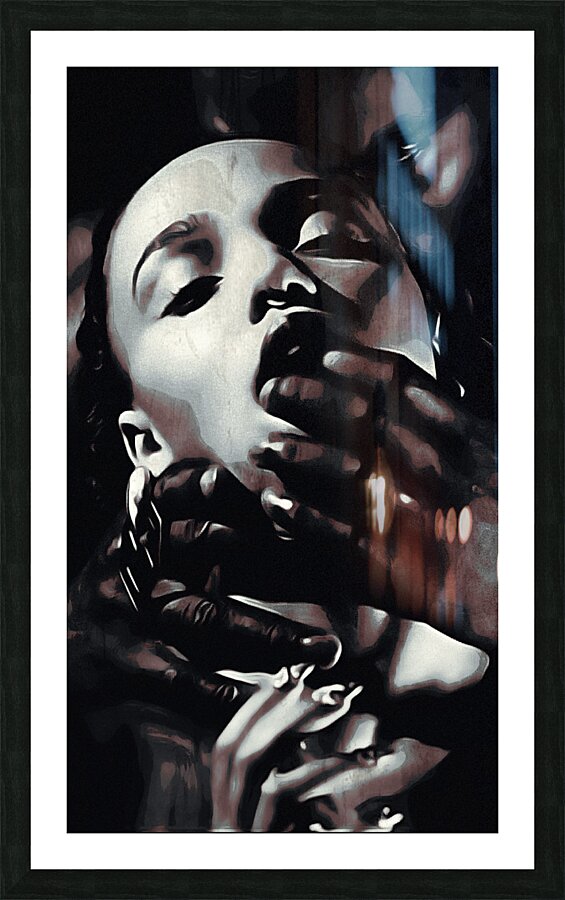 Love Seduction Pleasure  Picture Frame print