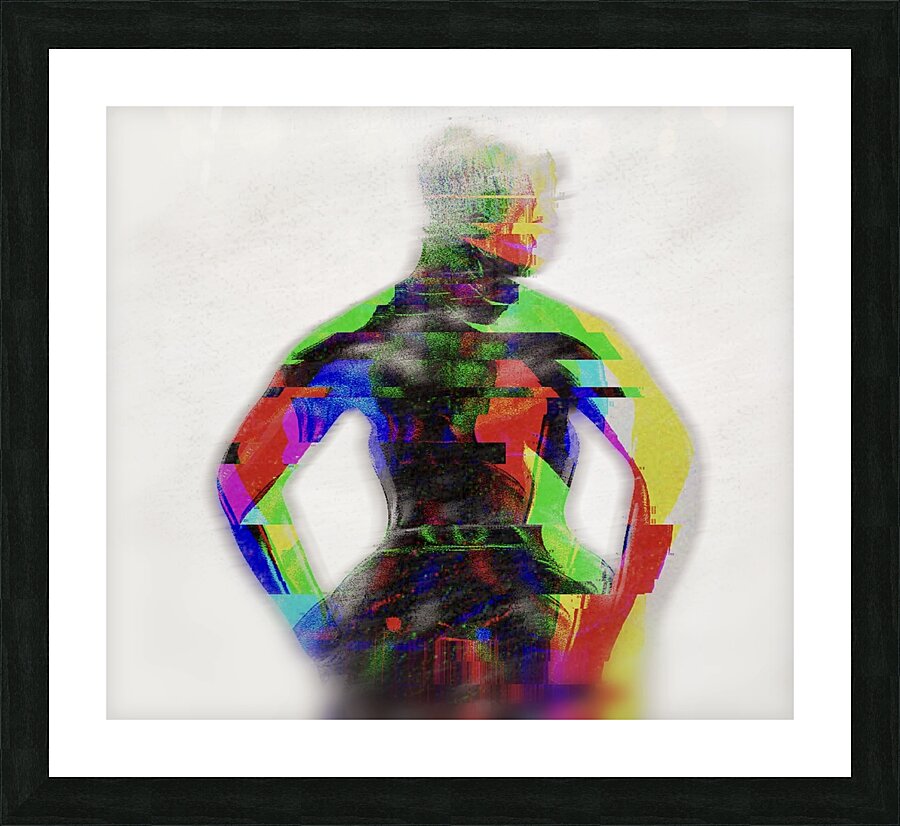 The Colour Of Her Soul Picture Frame print