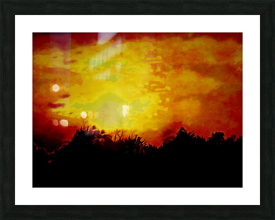 SunGod Picture Frame print