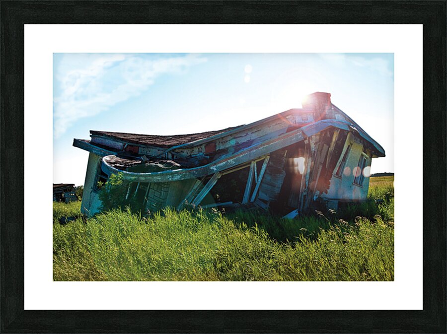 Broken Home MS Picture Frame print
