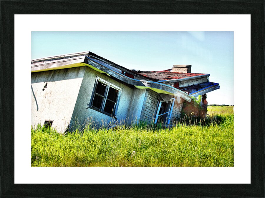 Broken Home 2 Picture Frame print