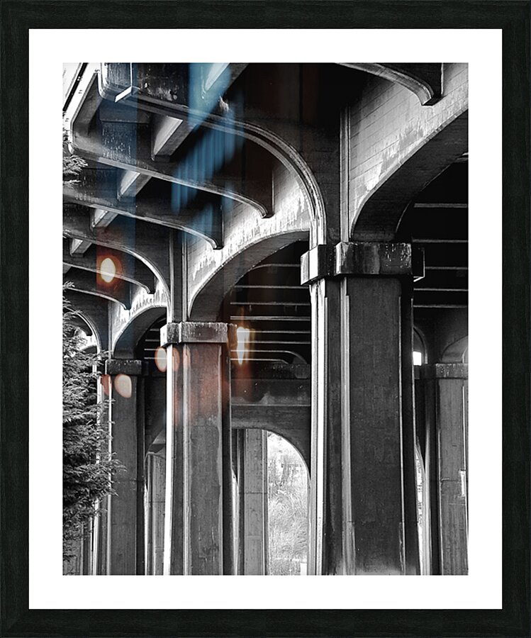 Seattle Henge Picture Frame print