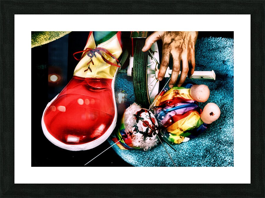 Dropped Picture Frame print