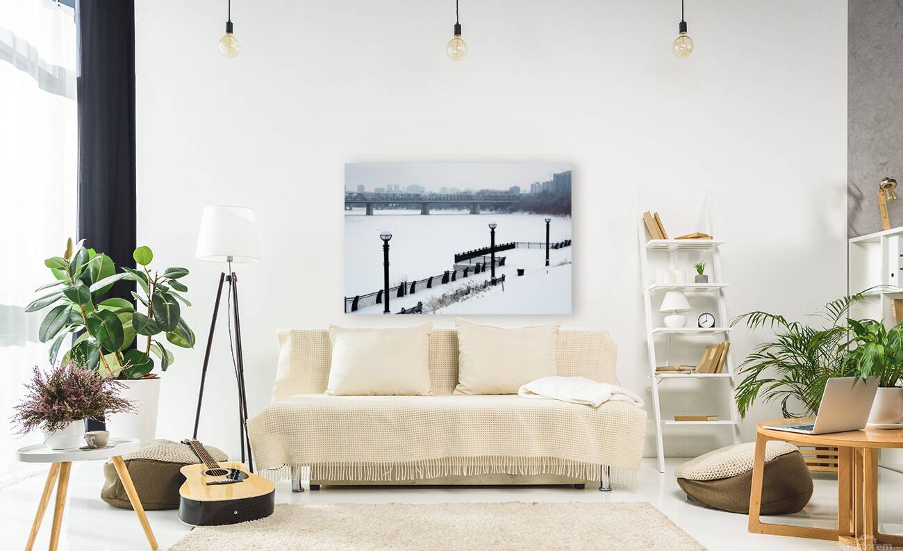 Three Lamp Posts Reproduction