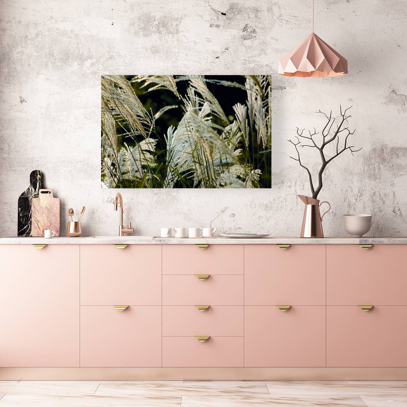 Scenic Wheat Reproduction