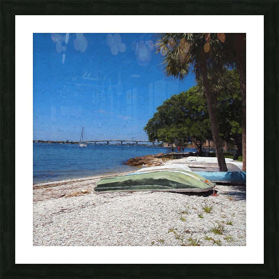 Rest Stop Picture Frame print
