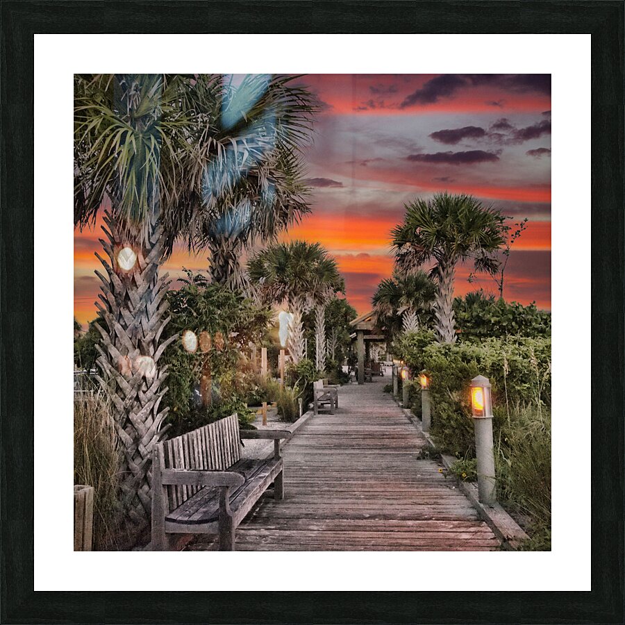 Anna Marie Sunset Picture Frame print