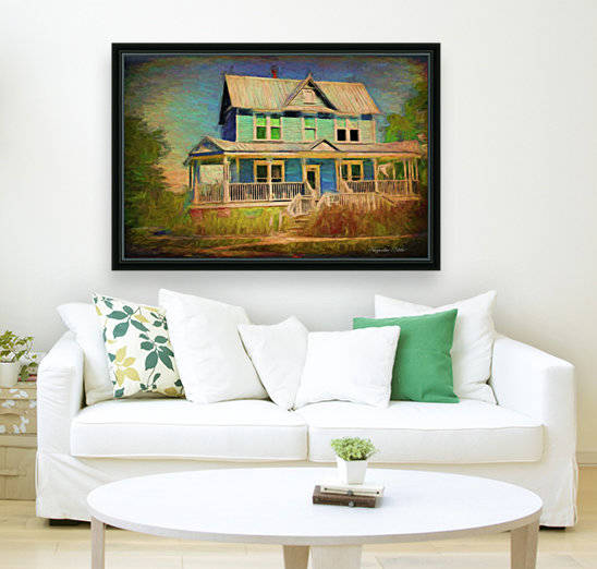 Valentine House Oil by Jacqueline Sleter