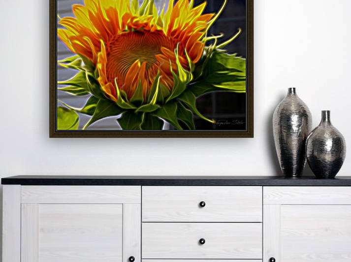 Glowing Sun by Jacqueline Sleter