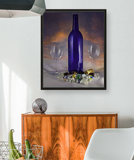 Sunset and Wine by Jacqueline Sleter