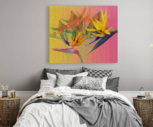 Funkie Birds Of Paradise by Jacqueline Sleter