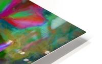 Painterly Frangipanis HD Metal print