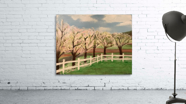 Trees In Bloom Wall Preview