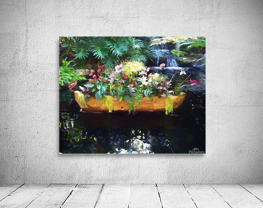 Floating Botanicals Wall Preview