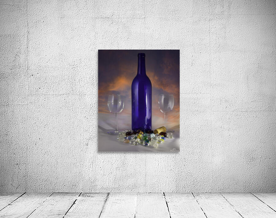 Sunset and Wine Wall Preview