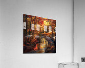 Train Ride Through the Country  Acrylic Print