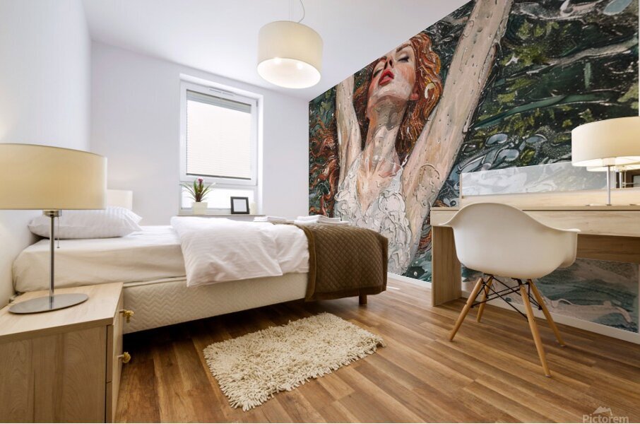 Rippled Flow Mural print
