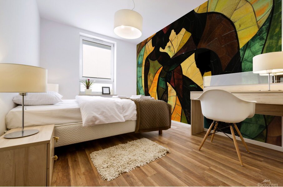 Intimate Embrace Mural print