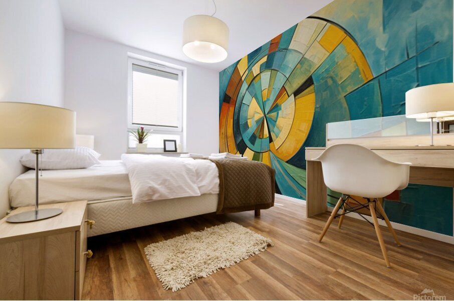 Time Travel  Mural print