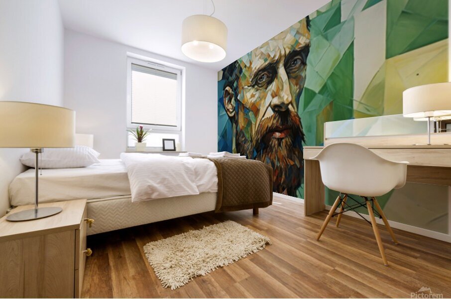 Cubist Consciousness  Mural print