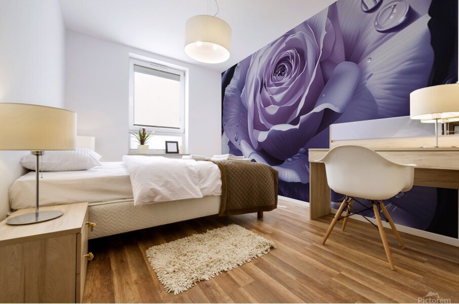 Ethereal Bloom II  Mural print