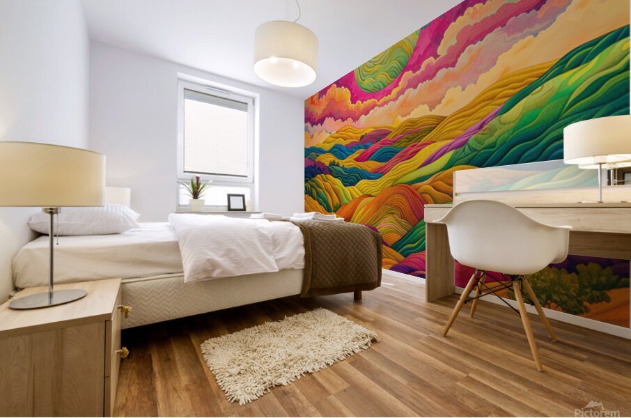 Brillant Stillness  Mural print